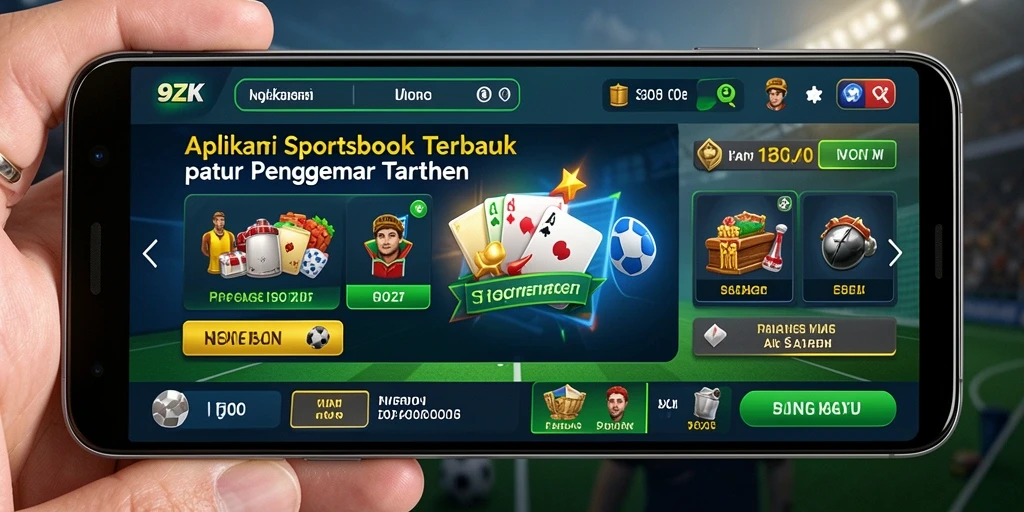 Screenshot utama 9ZK menampilkan pengalaman taruhan olahraga yang menarik.