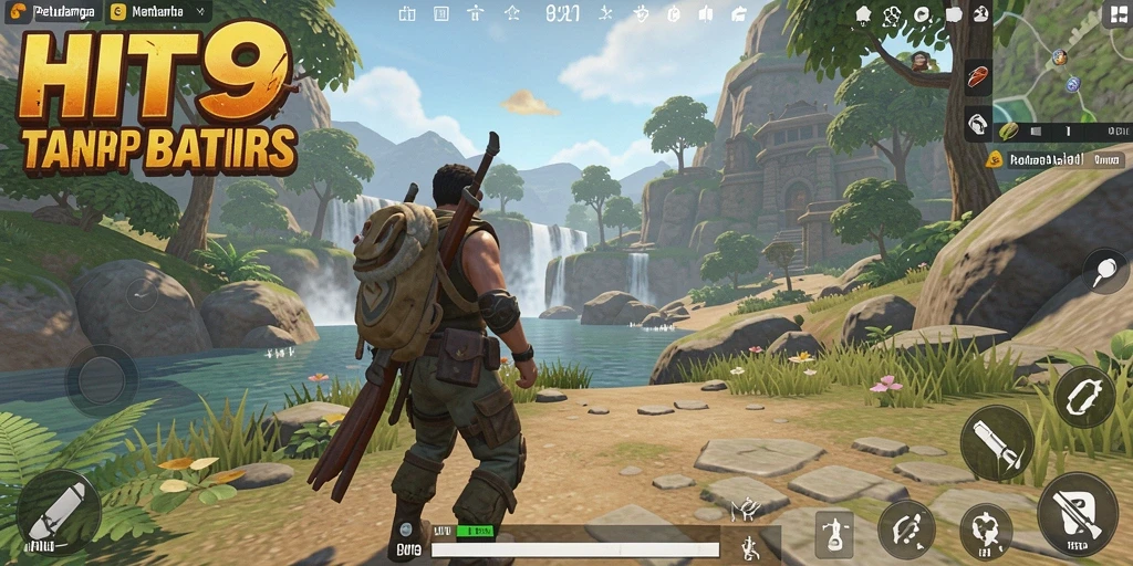 Screenshot gameplay menampilkan petualangan seru di dunia terbuka.