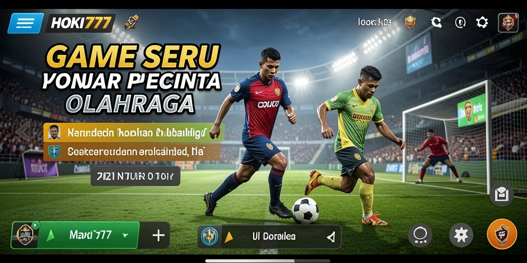 Tampilan gameplay HOKI777 yang seru dan menantang.