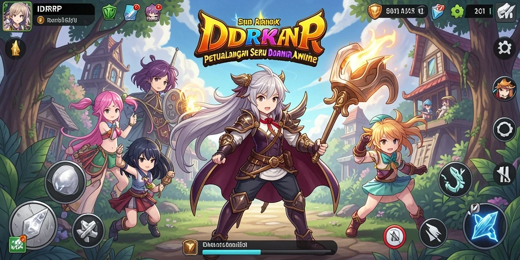 Tampilan menarik dari gameplay IDRRP yang penuh aksi.