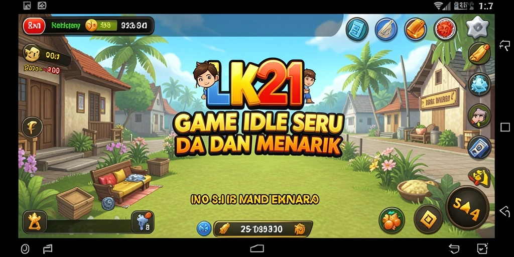 Tampilan gameplay LK21 yang menarik dan penuh warna.