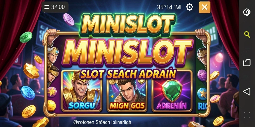 Screenshot gameplay MINISLOT menampilkan aksi dan keseruan permainan slot.