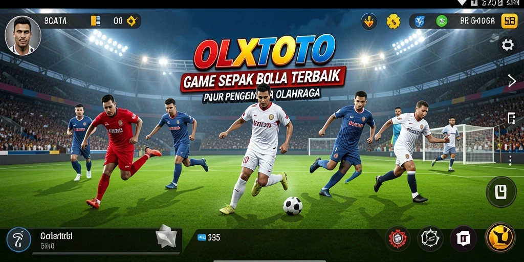 Tampilan gameplay OLXTOTO dengan aksi seru di lapangan.
