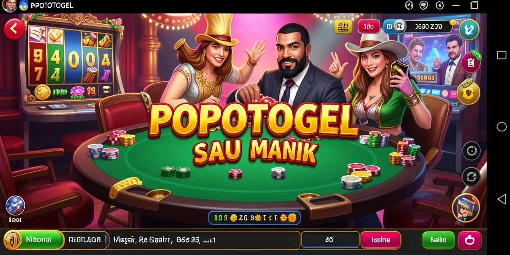 Tampilan gameplay POPOTOGEL yang memukau dan menarik di kasino.
