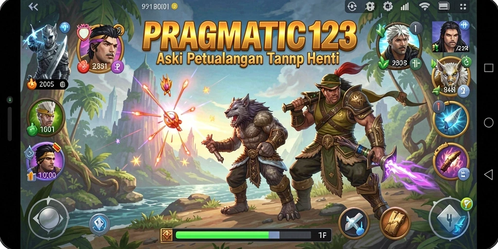 Tampilan gameplay seru dan grafis menawan dari PRAGMATIC123.