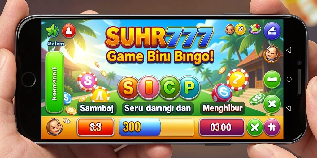 Tampilan gameplay Bingo yang seru dan menarik di SUHU777.