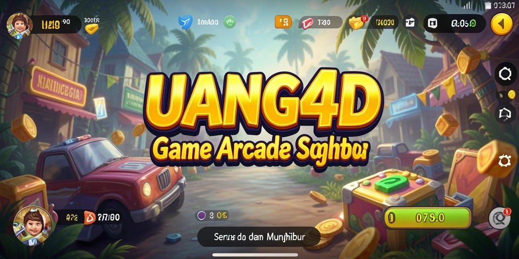 Tangkapan layar UANG4D yang menampilkan gameplay Arcade yang seru.