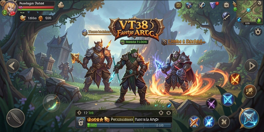 Tampilan gameplay ARPG yang memikat dan penuh aksi.